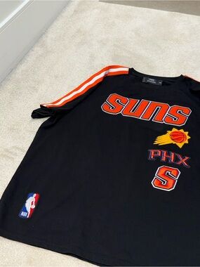 Phoenix Suns Black Graphic Short Sleeve Tee